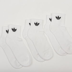Ponožky adidas Originals Mid Ankle Socks bílé
