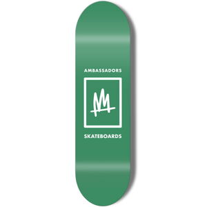 Skateboard Ambassadors BOX LOGO Green '22 zelený