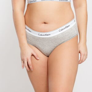 Kalhotky Calvin Klein Bikini - Slip Plus Size C/O Grey