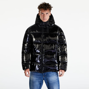 Pánská zimní bunda CALVIN KLEIN JEANS Oversized Shiny Puffer Jacket Černá