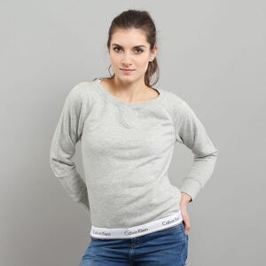 Dámská mikina Calvin Klein Top Sweatshirt Long Sleeve C/O Grey