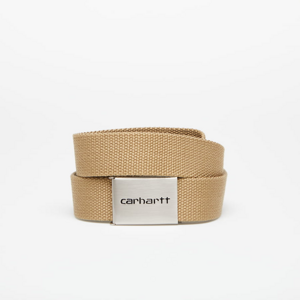 Pásek Carhartt WIP Clip Belt Chrome Leather
