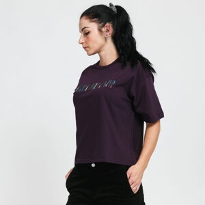 Dámské tričko Carhartt WIP W S/S Jagged Script Tee Purple