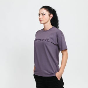 Dámské tričko Carhartt WIP W' SS Script T-shirt fialové