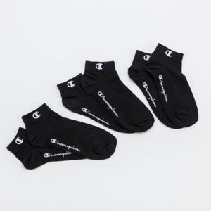 Ponožky Champion 3 Pack Ankle Socks černé
