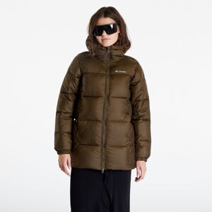 Dámská zimní bunda Columbia Puffect™ Mid Hooded Jacket Olive Green