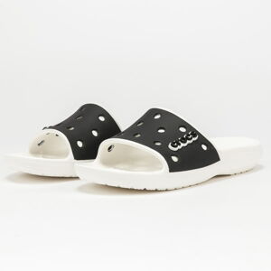 Pantofle Crocs Classic Crocs Colorblock Slide white / black
