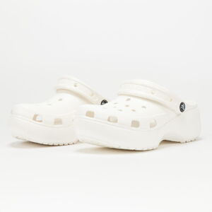 Pantofle Crocs Classic Platform Clog W white