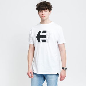 Tričko s krátkým rukávem etnies Corp Combo Tee bílé