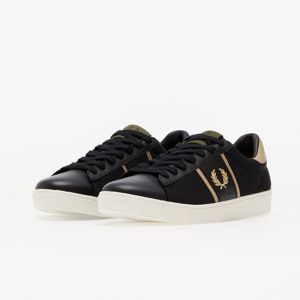 FRED PERRY Spencer Mesh/ Leather Black