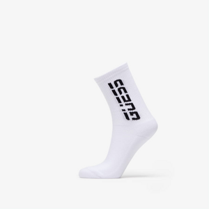 Ponožky GUESS Side Logo Socks bílé