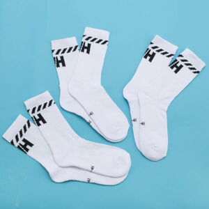 Ponožky Helly Hansen 3-Pack Cotton Sport Sock bílé