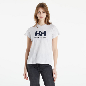 Dámské tričko Helly Hansen W Hh Logo T-Shirt Nimbus Cloud Melange