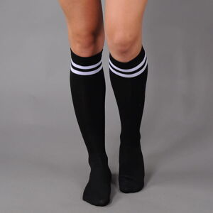 Ponožky Urban Classics Ladies College Socks černé / bílé
