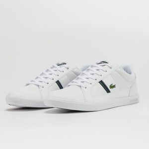 LACOSTE Europa Leather white / dk green