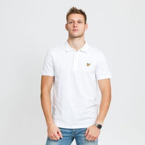 Polo tričko Lyle & Scott Plain Polo Shirt bílé