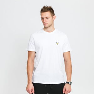 Tričko s krátkým rukávem Lyle & Scott Plain T-shirt bílé