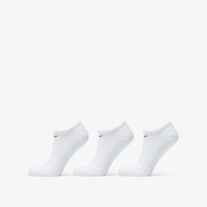 Ponožky Nike Everyday Cushioned Training No-Show Socks 3-Pack White/ Black