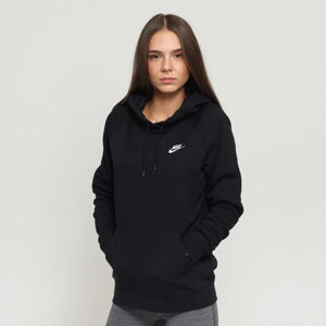 Dámská mikina Nike Women's Fleece Pullover Hoodie Black/ White