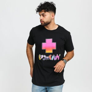 Tričko s krátkým rukávem Pink Dolphin Bubble Promo Tee černé