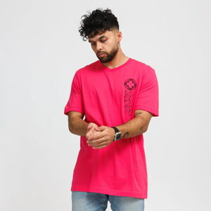 Tričko s krátkým rukávem Pink Dolphin Elements Tee tmavě růžové
