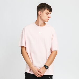 Tričko s krátkým rukávem Puma Classics Boxy Tee světle růžové