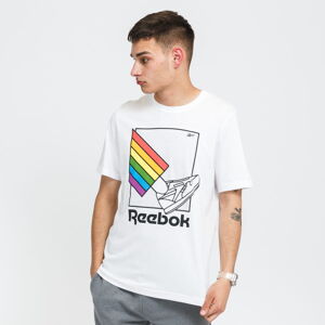 Tričko s krátkým rukávem Reebok Tech Style Pride Graphic Tee White