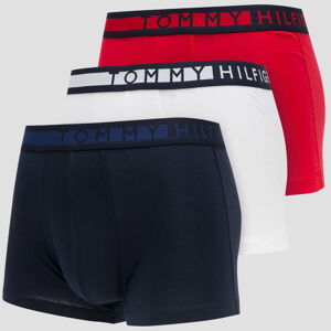 Tommy Hilfiger 3Pack Cotton Trunk C/O Navy / Red / White