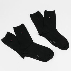 Ponožky Tommy Hilfiger Women Sock Casual 2Pack černé