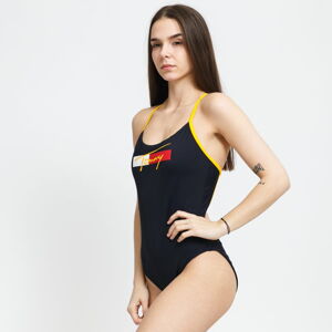 Plavky TOMMY JEANS Cheeky One Piece navy