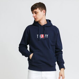 Mikina TOMMY JEANS M Timeless Tommy Hoodie Navy