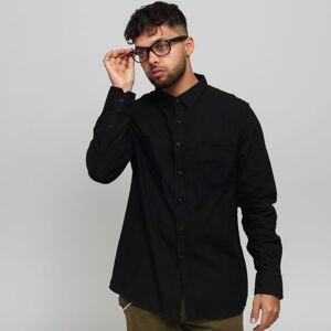 Pánská košile Urban Classics Checked Flanell Shirt černá