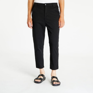 Kalhoty Urban Classics Cropped Chino Pants Black