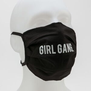 Urban Classics Girl Gang Face Mask 2-Pack černá