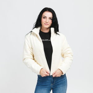 Dámská zimní bunda Urban Classics Ladies Corduroy Puffer Jacket krémová