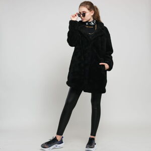 Dámská zimní bunda Urban Classics Ladies Oversized Sherpa Coat černá