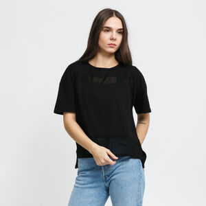 Dámské tričko Urban Classics Ladies Tech Mesh Tee černé