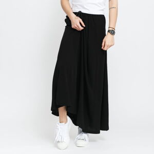 Sukně Urban Classics Ladies Viscose Midi Skirt Black