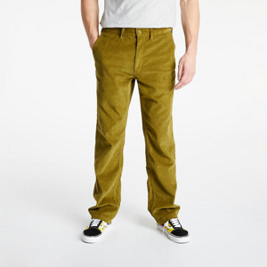 Kalhoty Vans Authentic Chino Cord Relaxed Pant Green