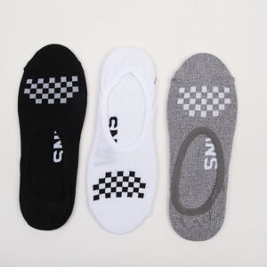 Ponožky Vans WM 3Pack Classic Canoodle Socks bílé / melange šedé / černé