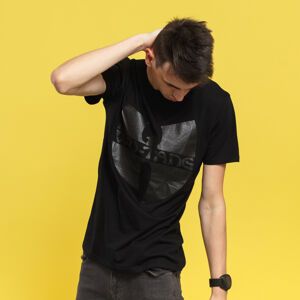 Tričko s krátkým rukávem WU WEAR Black Logo T-Shirt černé