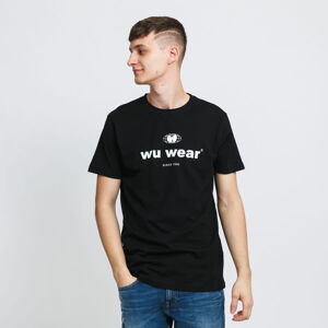 Tričko s krátkým rukávem WU WEAR Wu-Wear Since 1995 Tee černé